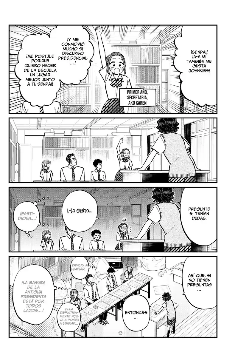 Komi-san wa Komyushou Desu Capitulo 216 página 7