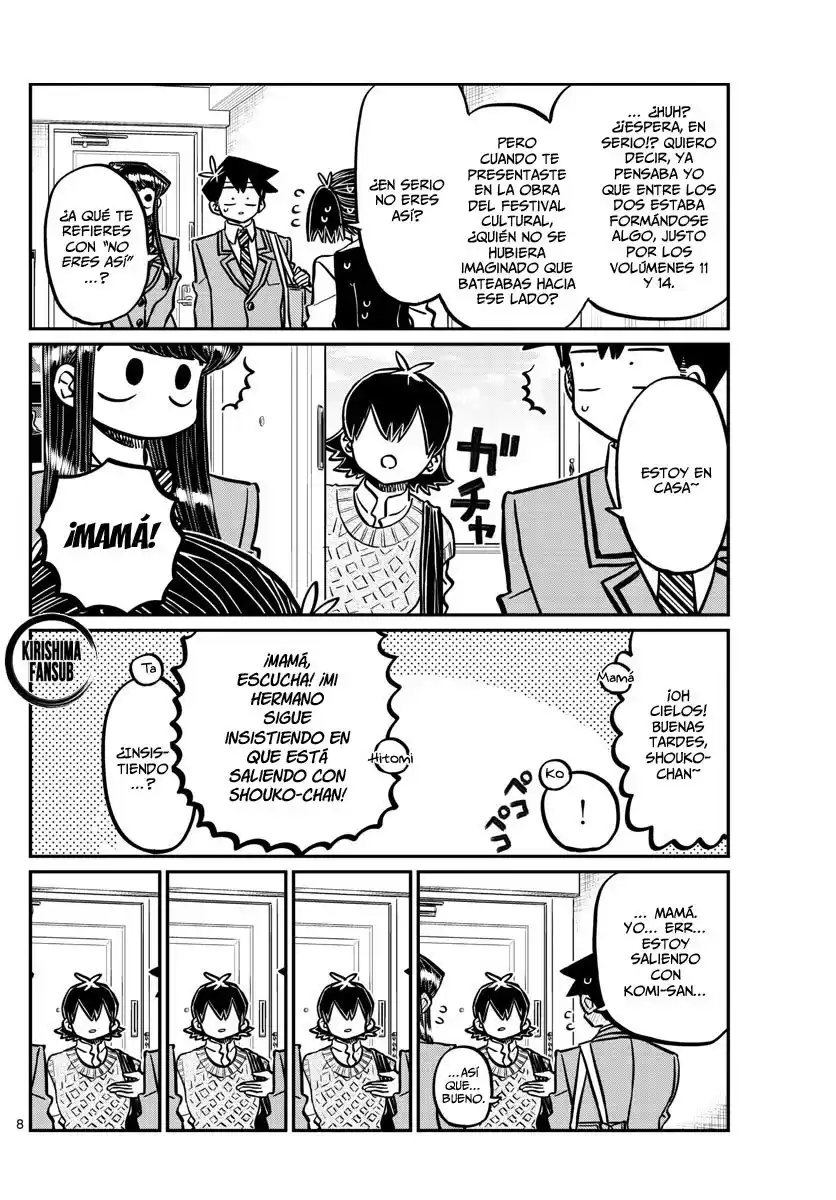 Komi-san wa Komyushou Desu Capitulo 338 página 9