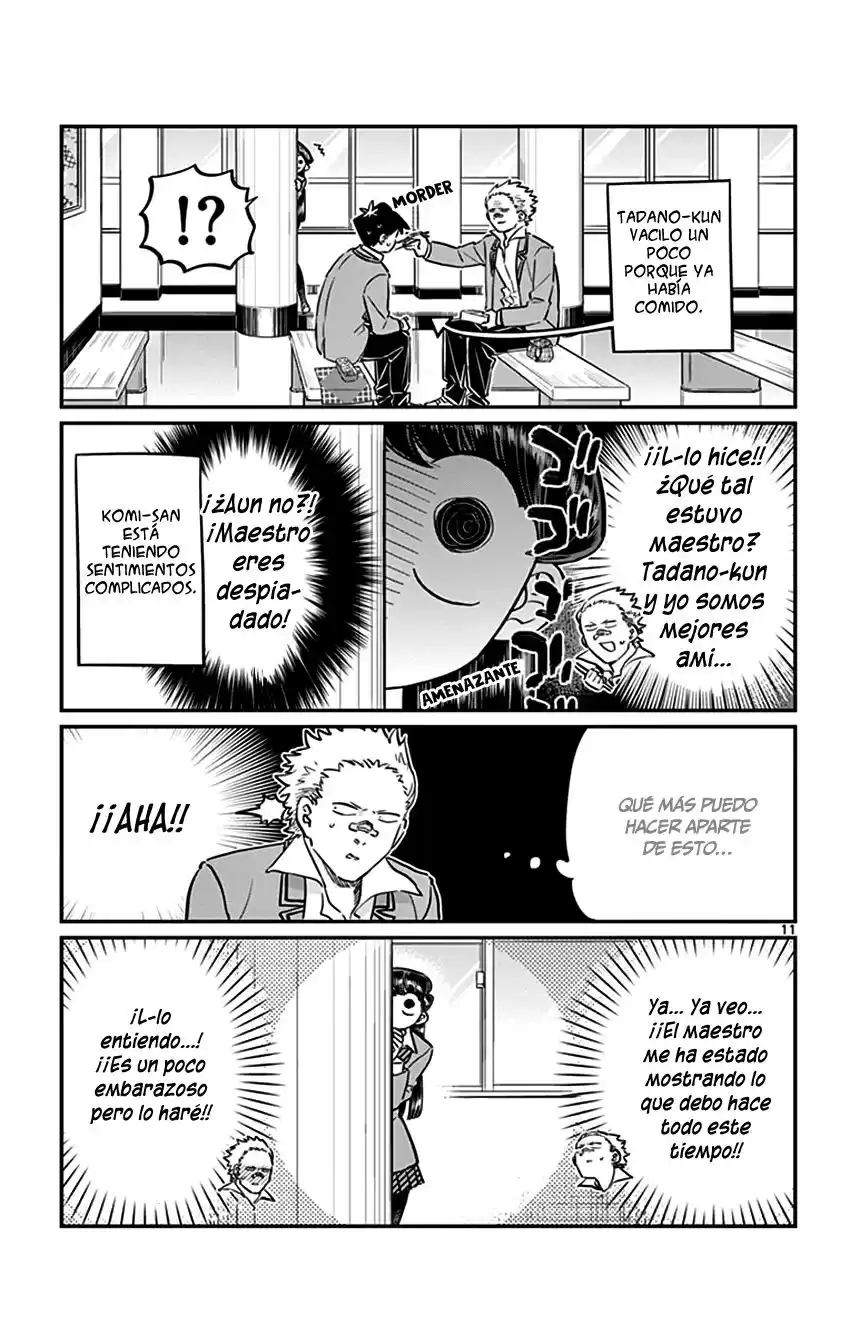 Komi-san wa Komyushou Desu Capitulo 80 página 12