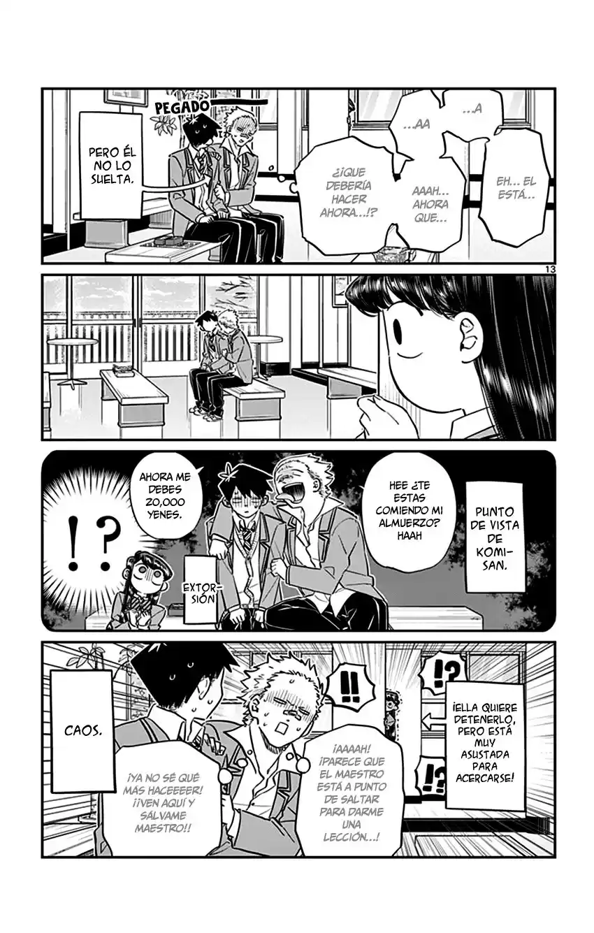 Komi-san wa Komyushou Desu Capitulo 80 página 14