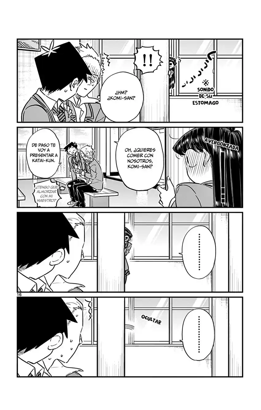 Komi-san wa Komyushou Desu Capitulo 80 página 17