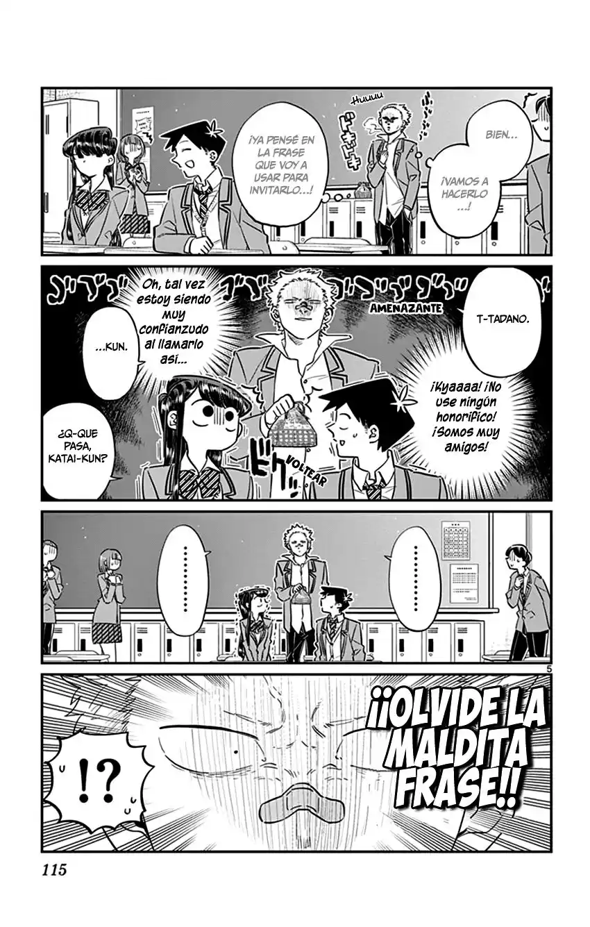 Komi-san wa Komyushou Desu Capitulo 80 página 6