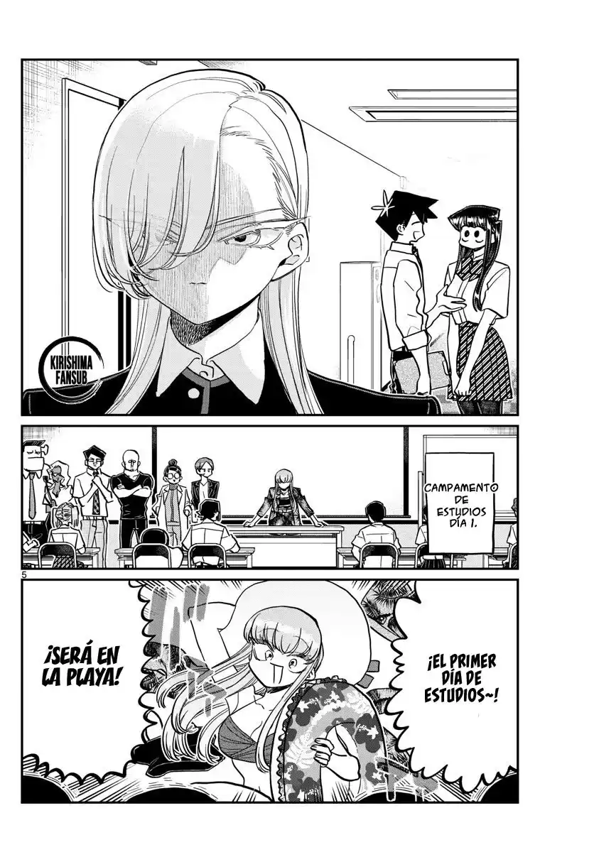 Komi-san wa Komyushou Desu Capitulo 380 página 6