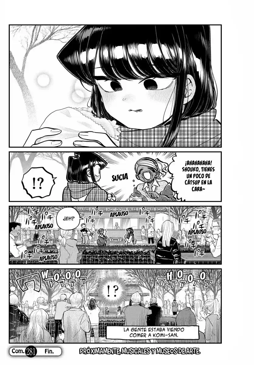 Komi-san wa Komyushou Desu Capitulo 281 página 9