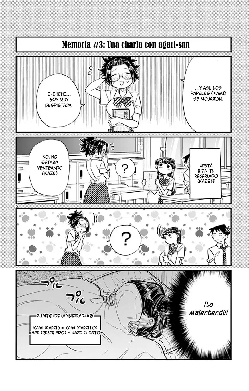 Komi-san wa Komyushou Desu Capitulo 35 página 8