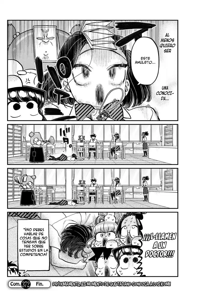 Komi-san wa Komyushou Desu Capitulo 372 página 13