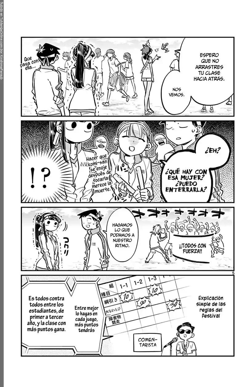 Komi-san wa Komyushou Desu Capitulo 54 página 6