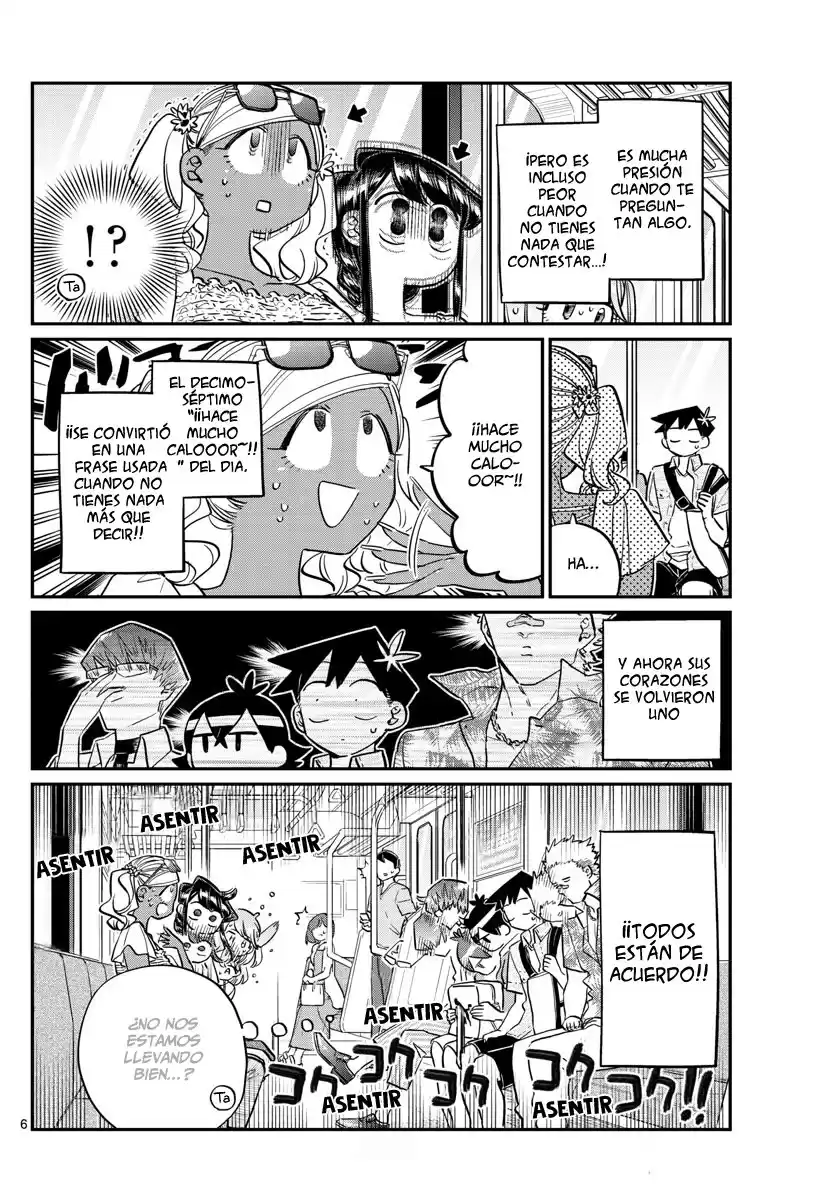 Komi-san wa Komyushou Desu Capitulo 164 página 9