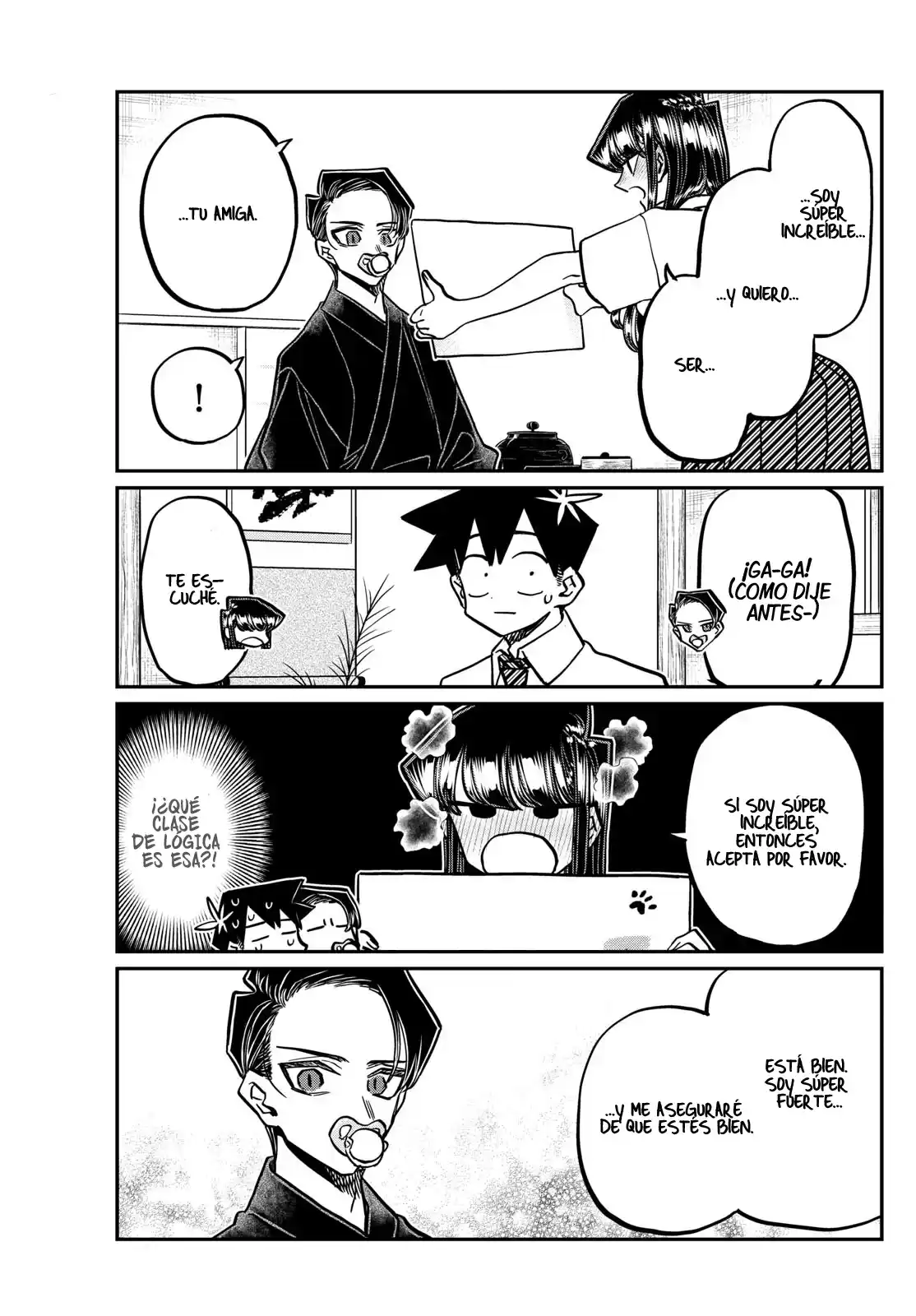 Komi-san wa Komyushou Desu Capitulo 418 página 14