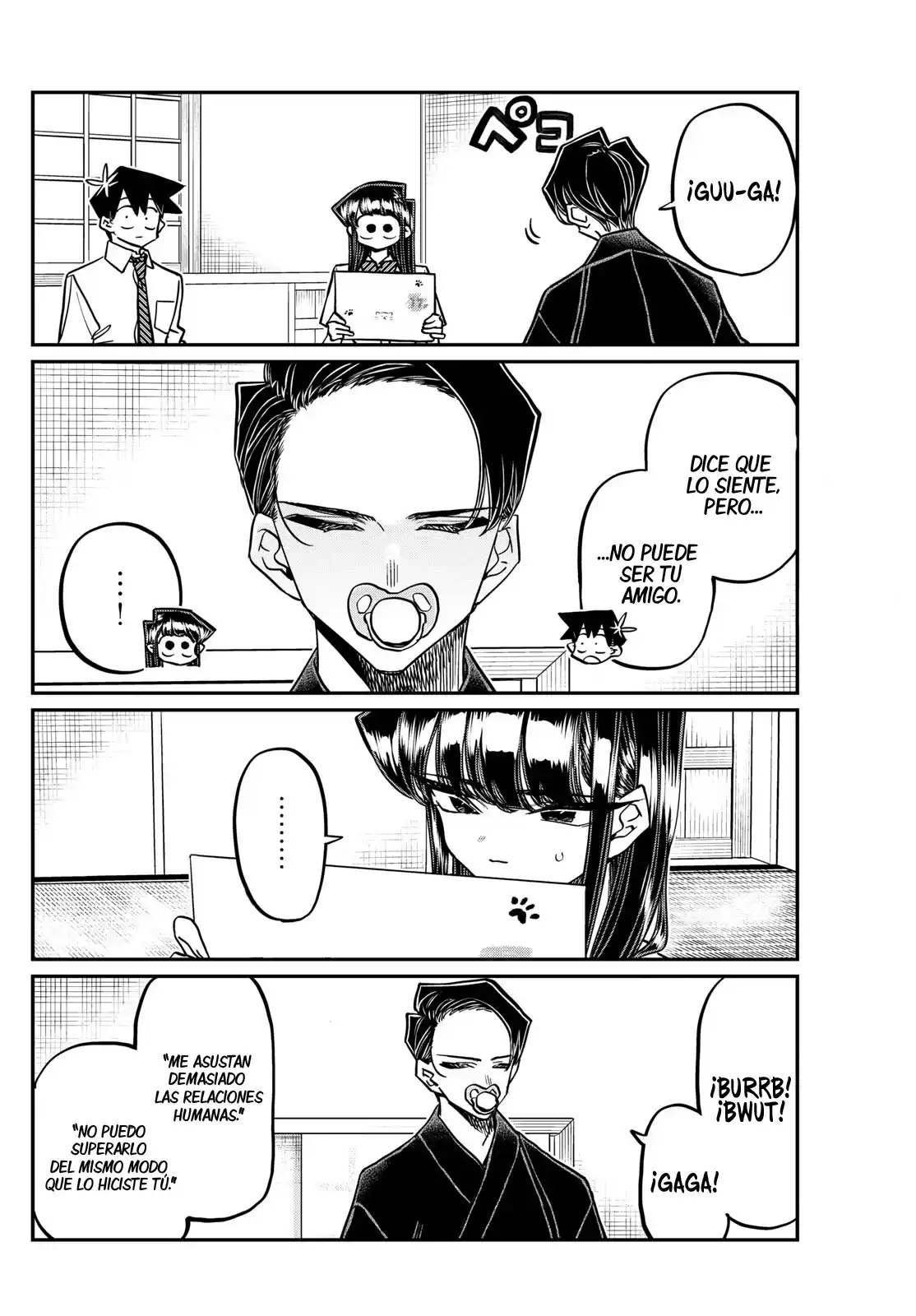 Komi-san wa Komyushou Desu Capitulo 418 página 9