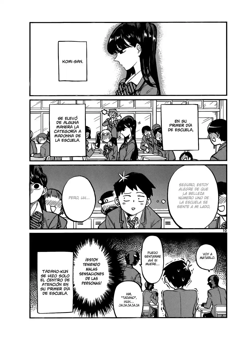 Komi-san wa Komyushou Desu Capitulo 1 página 10