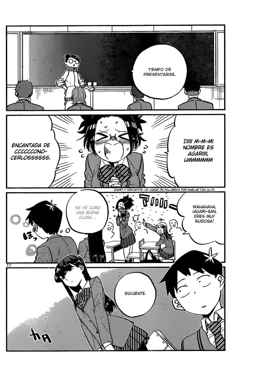 Komi-san wa Komyushou Desu Capitulo 1 página 11