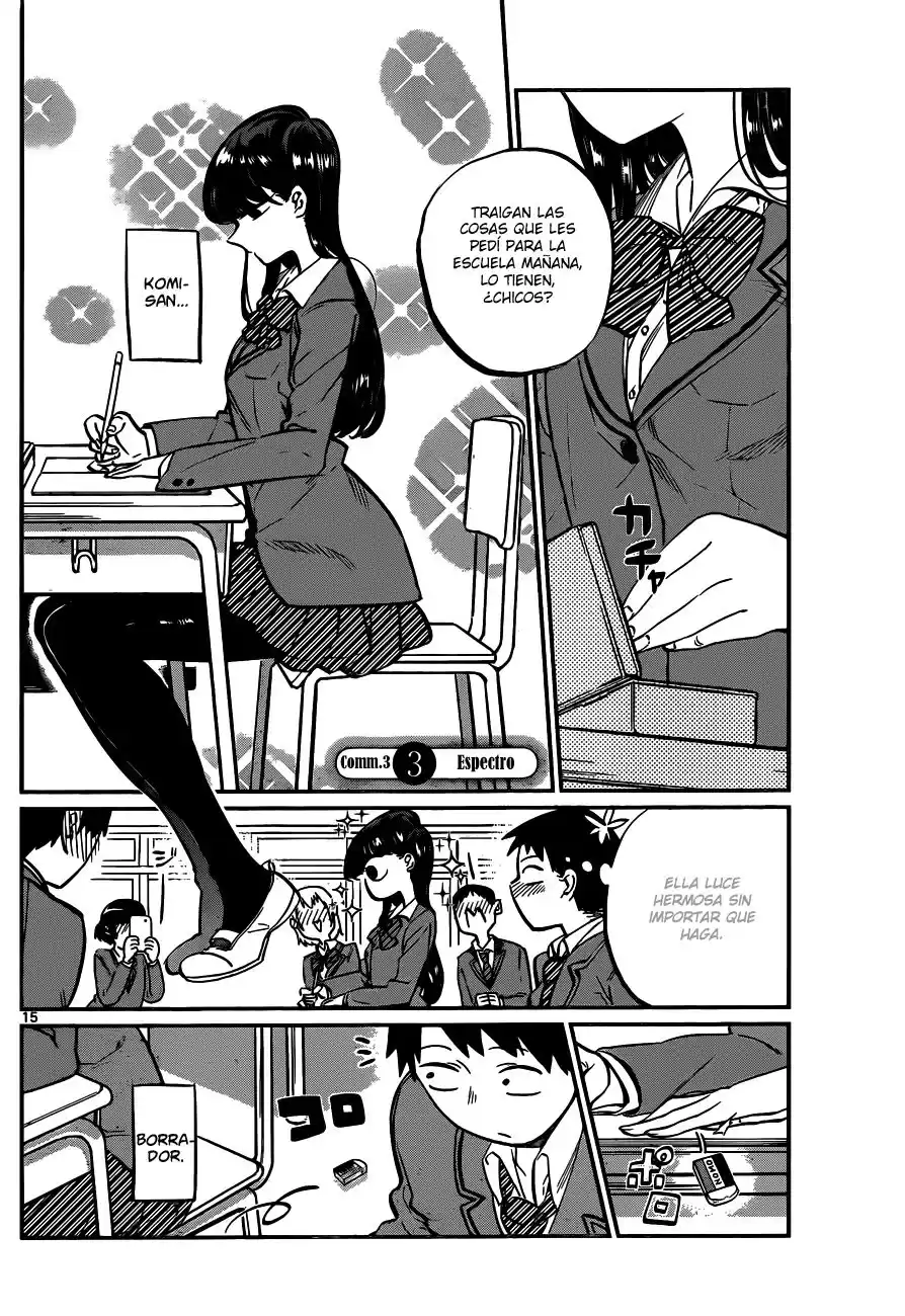 Komi-san wa Komyushou Desu Capitulo 1 página 15