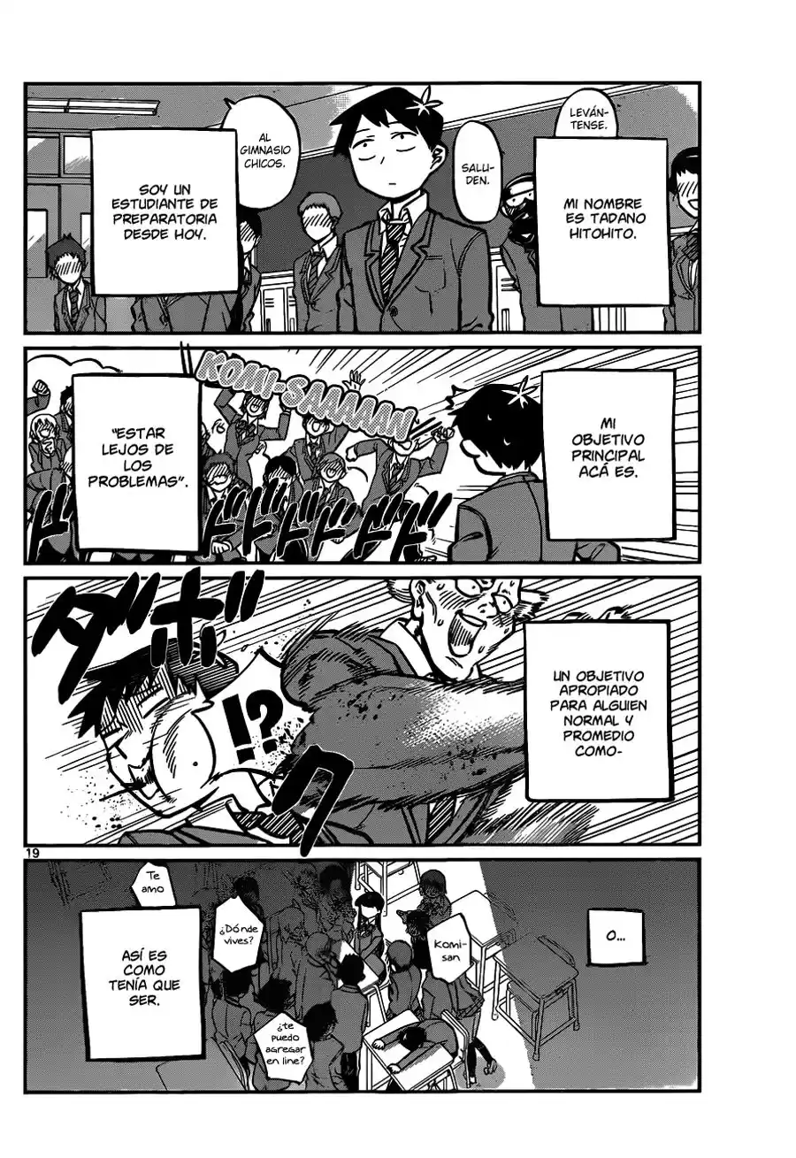 Komi-san wa Komyushou Desu Capitulo 1 página 19