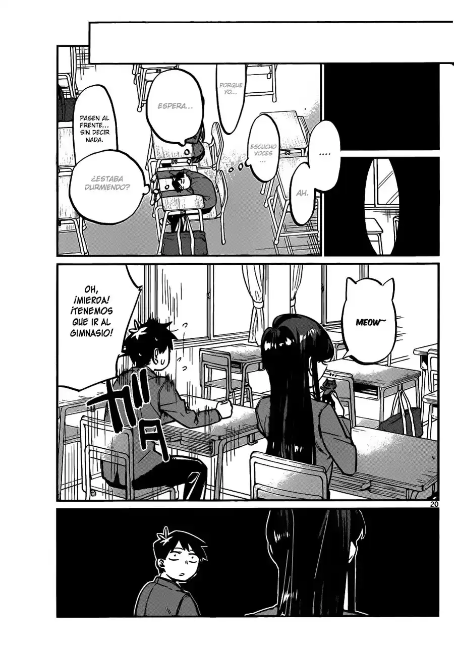 Komi-san wa Komyushou Desu Capitulo 1 página 20