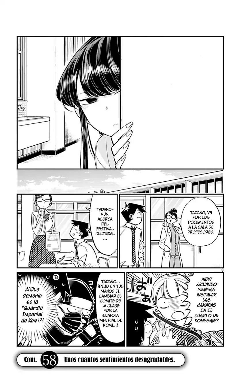 Komi-san wa Komyushou Desu Capitulo 58 página 6