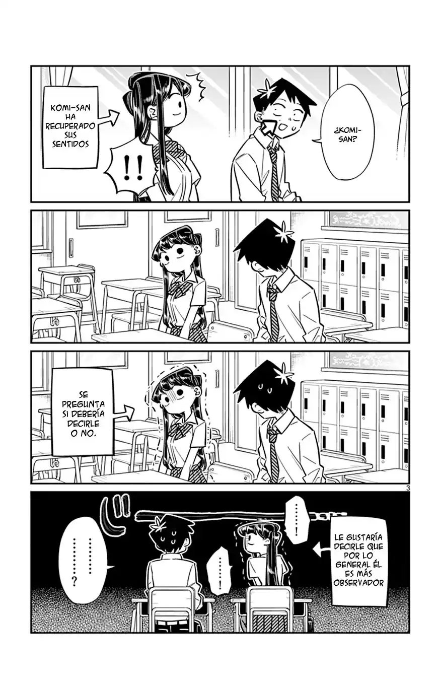 Komi-san wa Komyushou Desu Capitulo 52 página 4