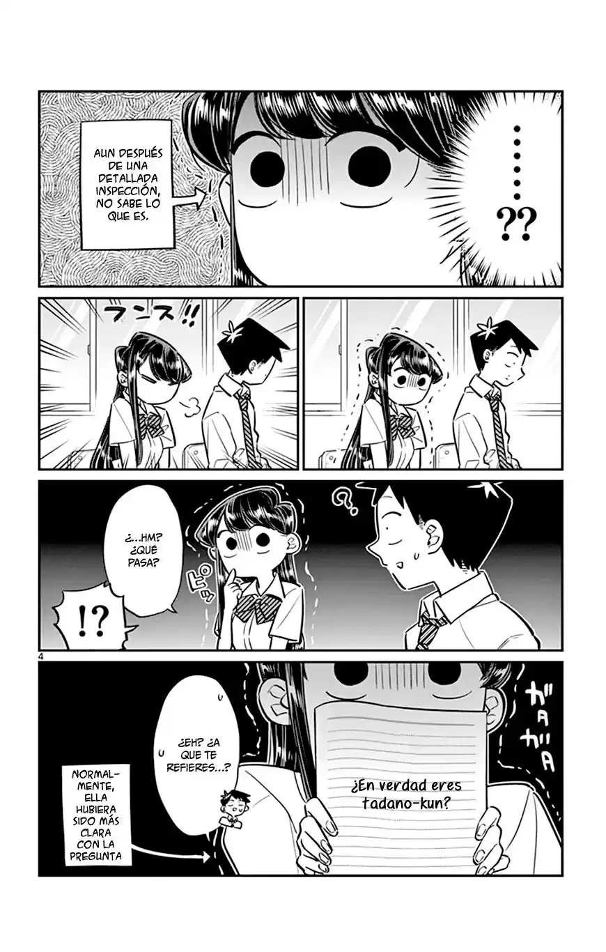 Komi-san wa Komyushou Desu Capitulo 52 página 5