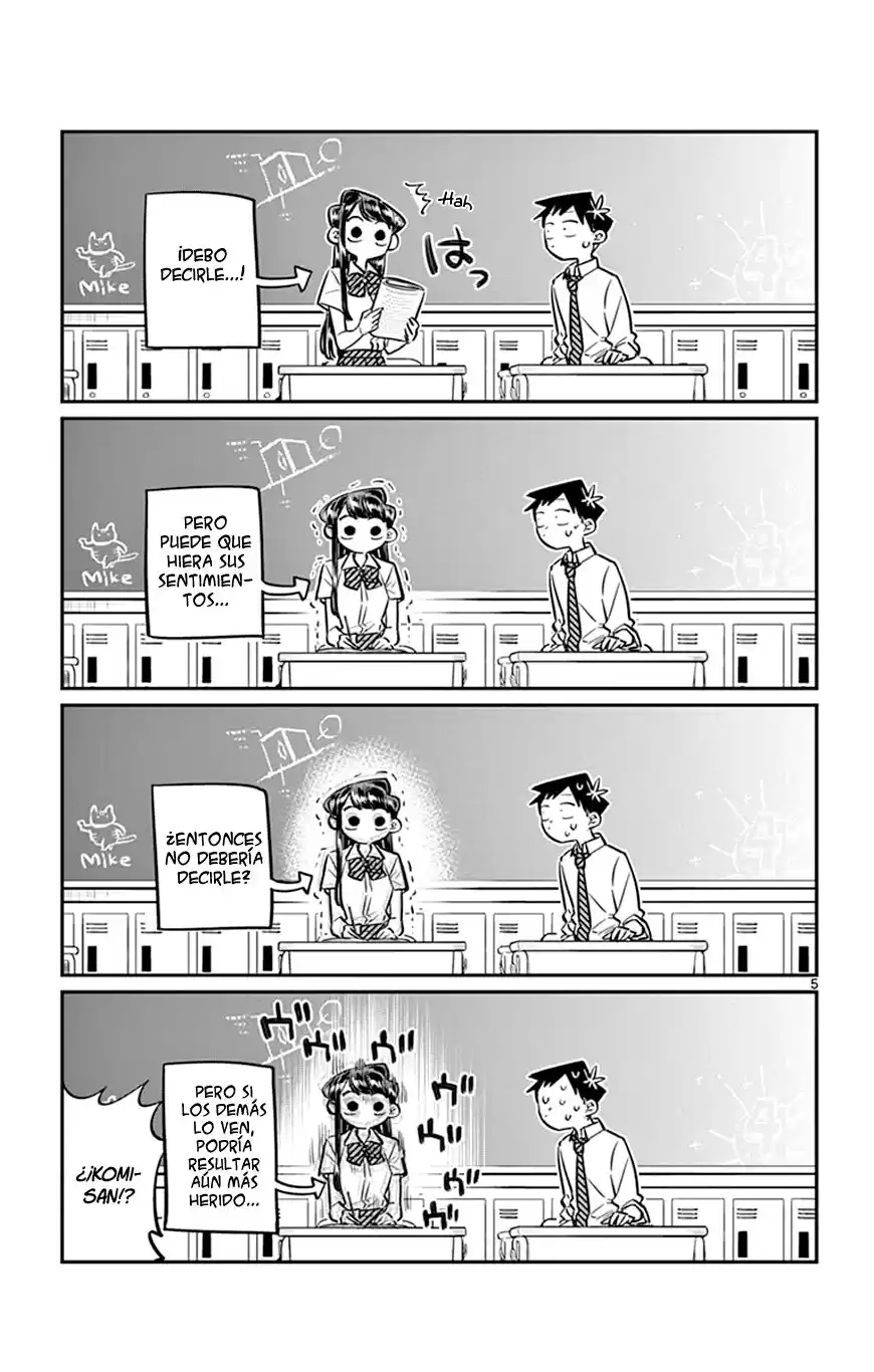 Komi-san wa Komyushou Desu Capitulo 52 página 6