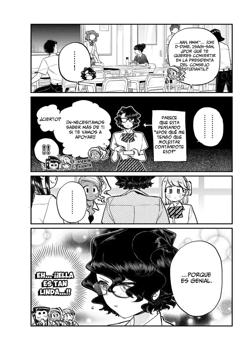 Komi-san wa Komyushou Desu Capitulo 200 página 4