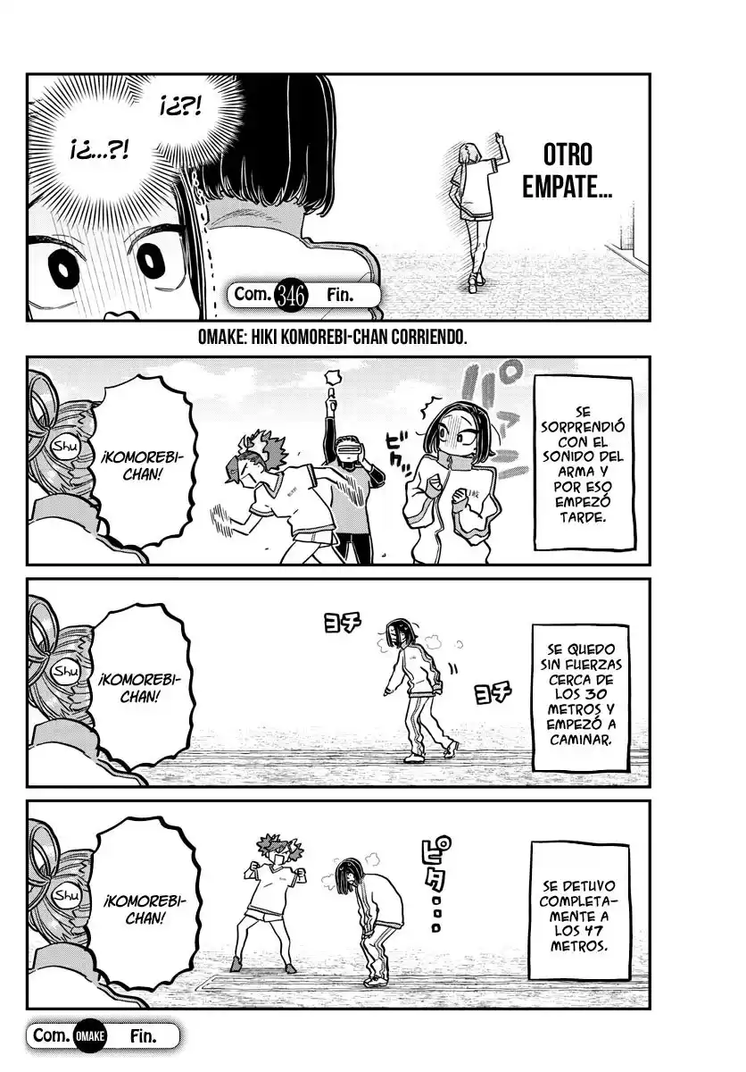 Komi-san wa Komyushou Desu Capitulo 346 página 9