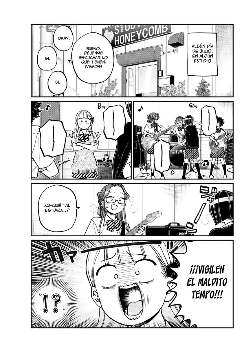 Komi-san wa Komyushou Desu Capitulo 235: banda página 10