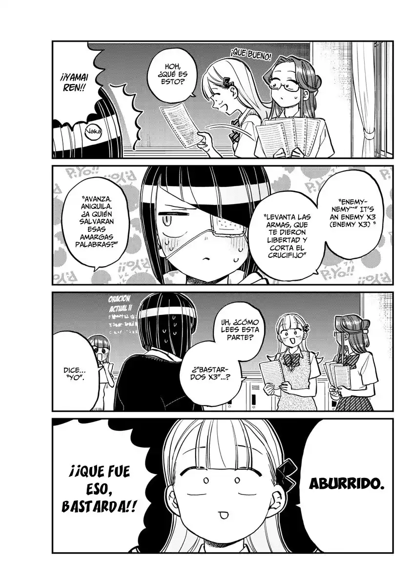 Komi-san wa Komyushou Desu Capitulo 235: banda página 8