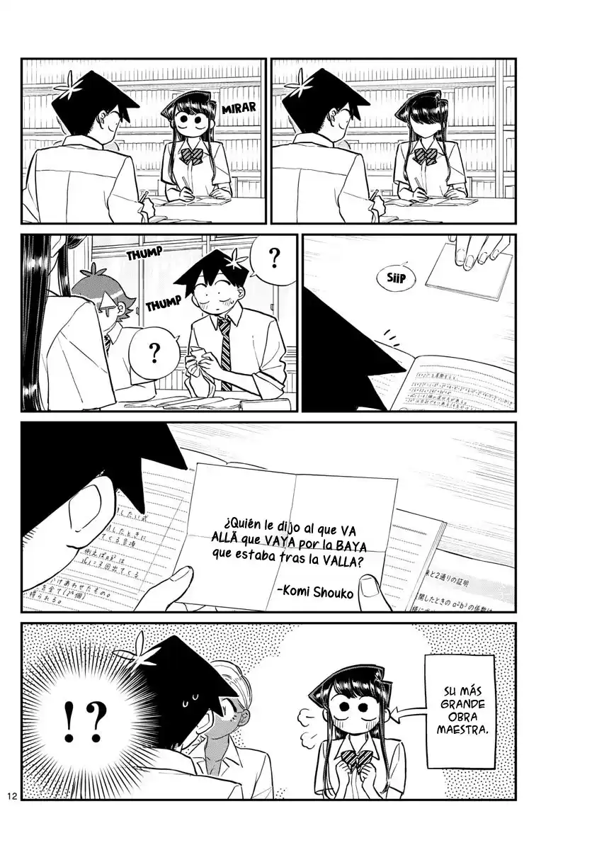 Komi-san wa Komyushou Desu Capitulo 159 página 13