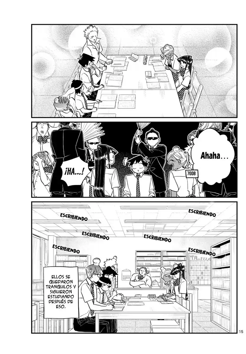 Komi-san wa Komyushou Desu Capitulo 159 página 16