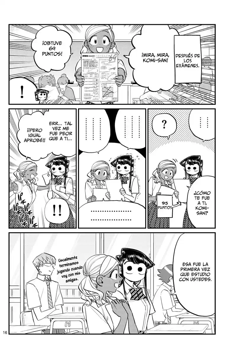 Komi-san wa Komyushou Desu Capitulo 159 página 17