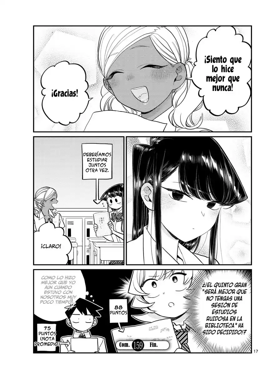 Komi-san wa Komyushou Desu Capitulo 159 página 18