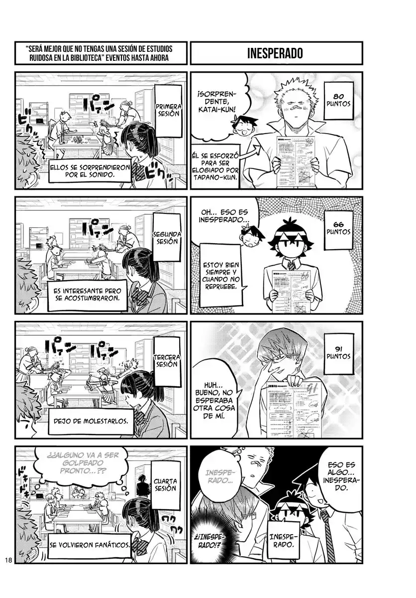 Komi-san wa Komyushou Desu Capitulo 159 página 19