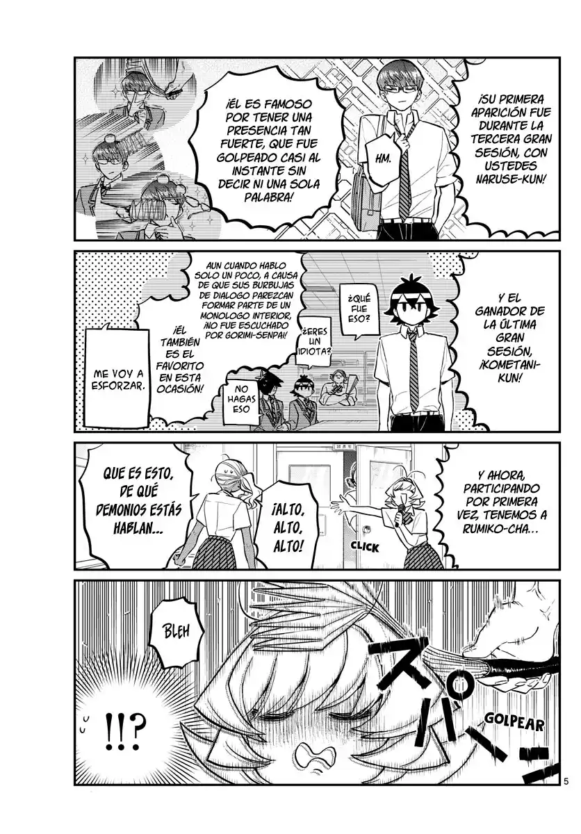 Komi-san wa Komyushou Desu Capitulo 159 página 6