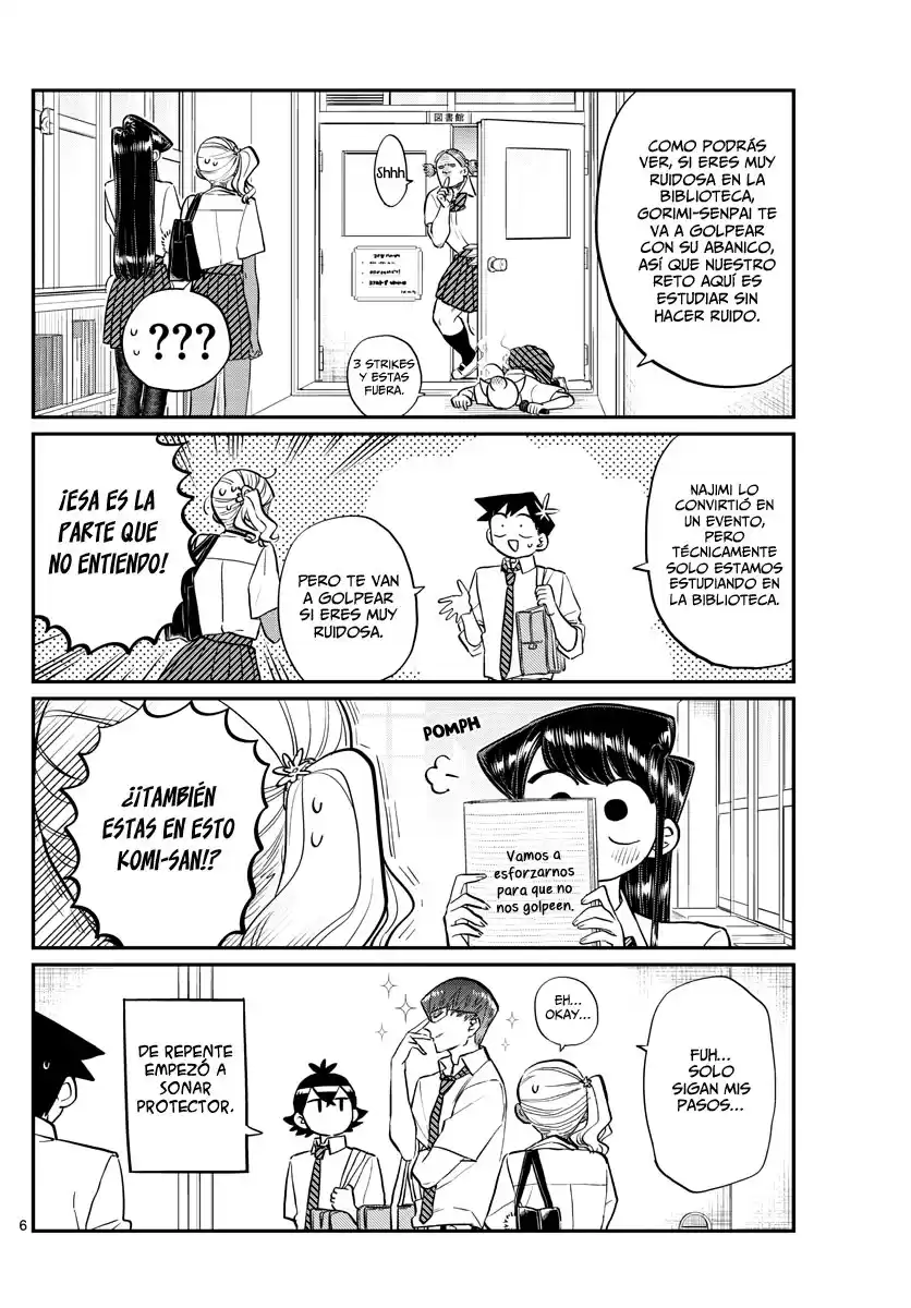 Komi-san wa Komyushou Desu Capitulo 159 página 7