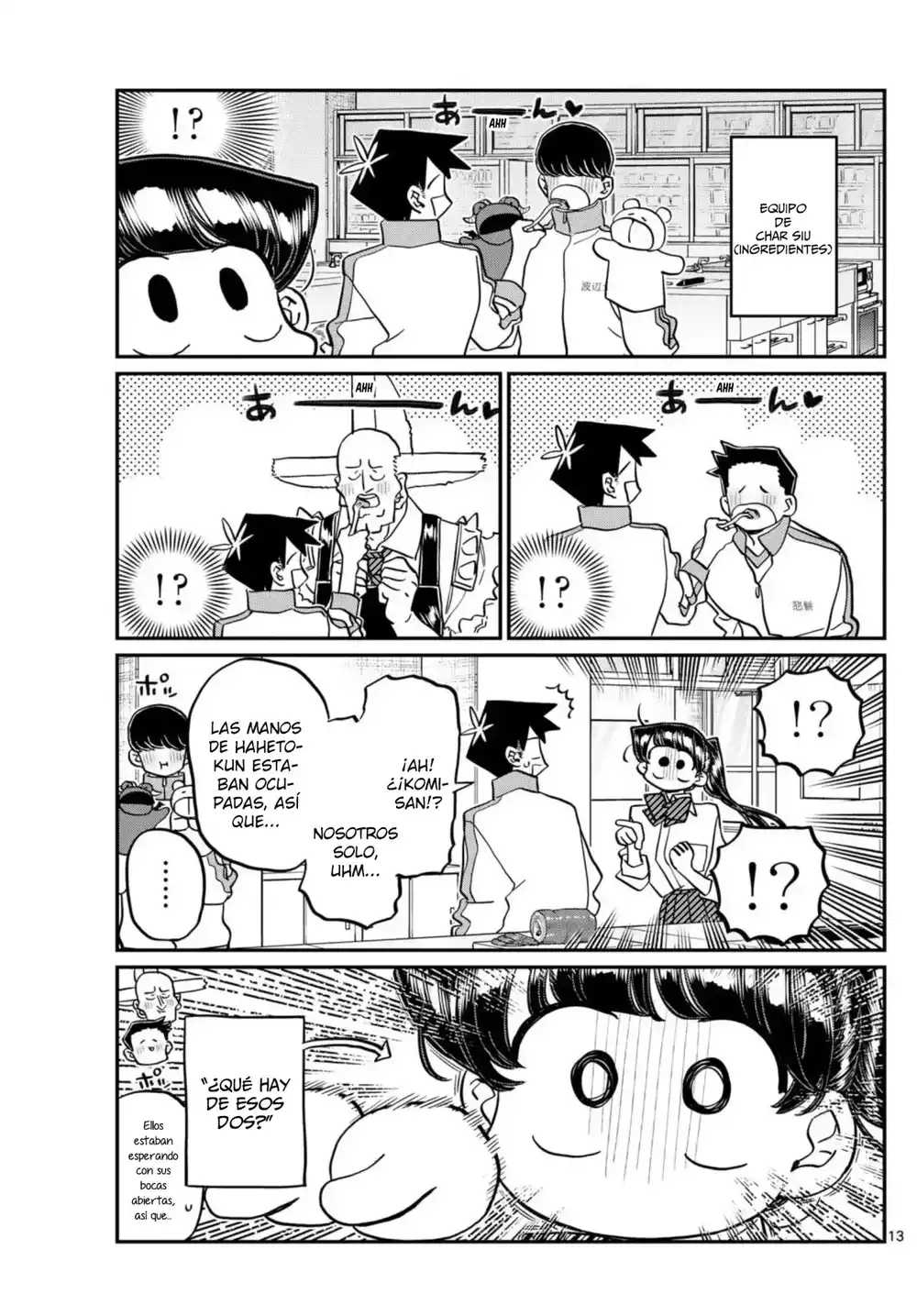 Komi-san wa Komyushou Desu Capitulo 448 página 13