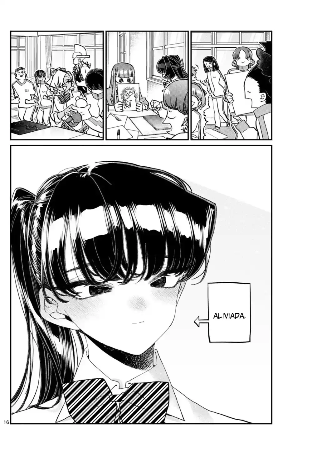 Komi-san wa Komyushou Desu Capitulo 448 página 16