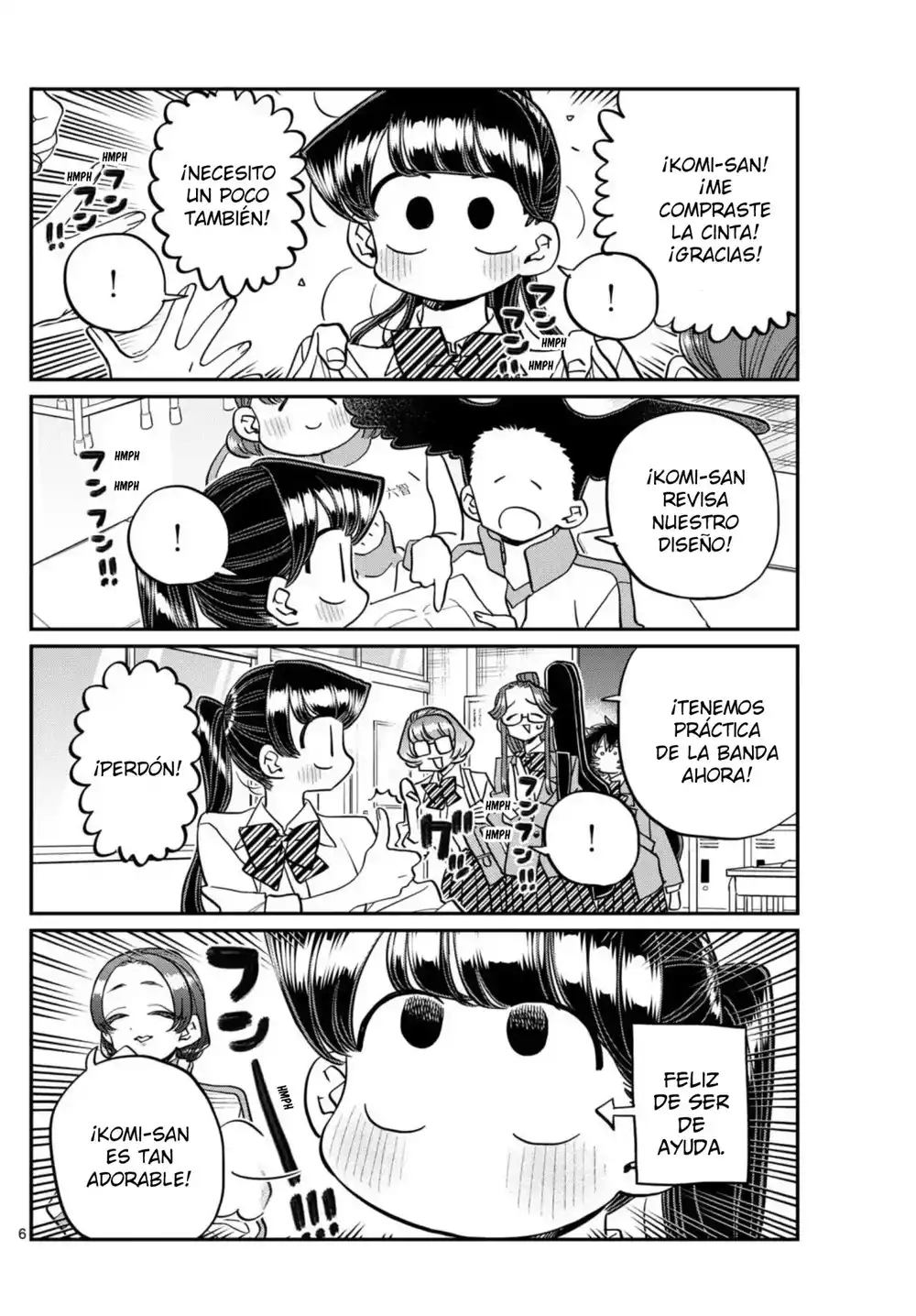 Komi-san wa Komyushou Desu Capitulo 448 página 6