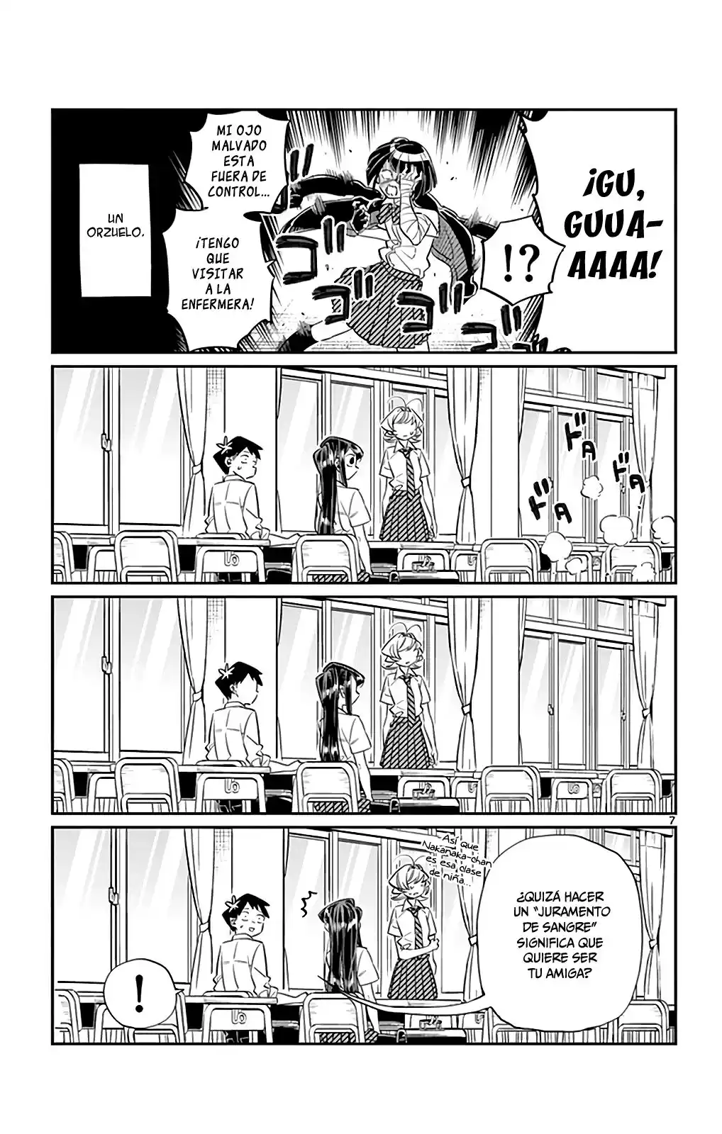 Komi-san wa Komyushou Desu Capitulo 31 página 8