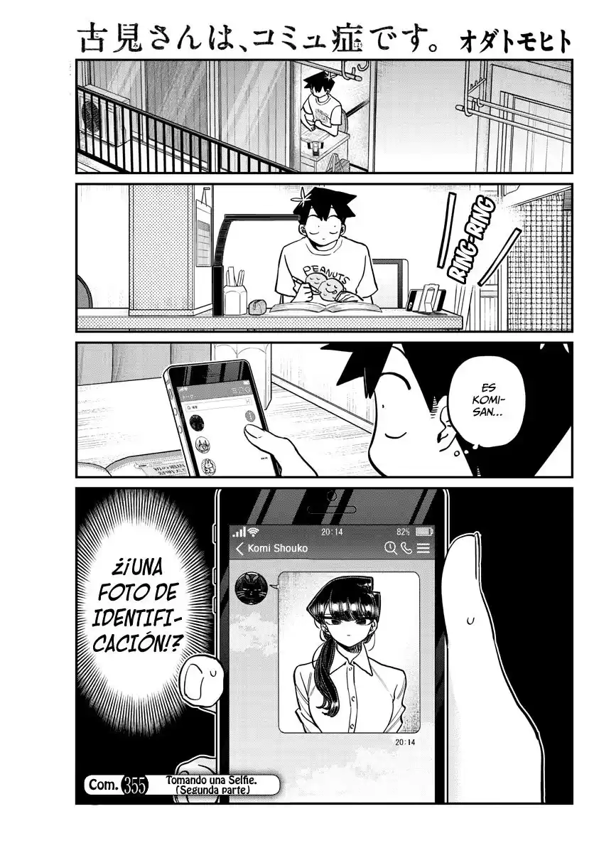 Komi-san wa Komyushou Desu Capitulo 355 página 2