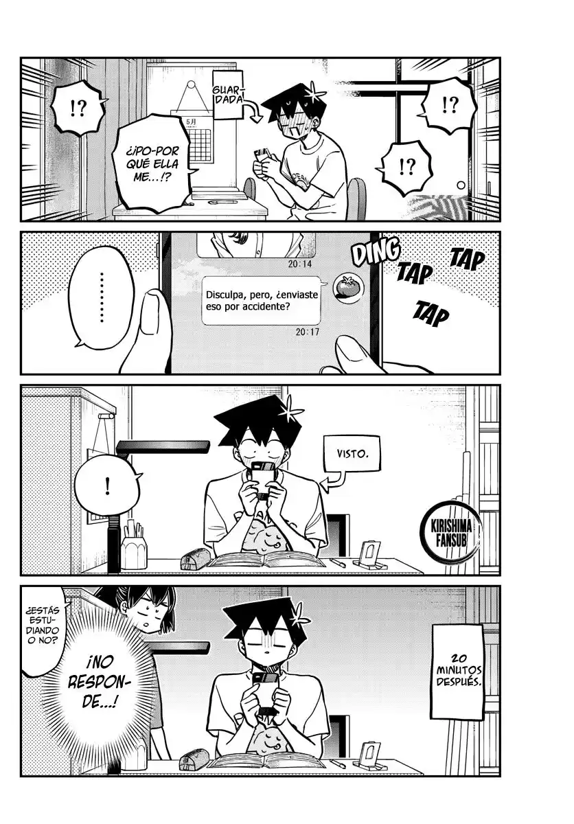 Komi-san wa Komyushou Desu Capitulo 355 página 3