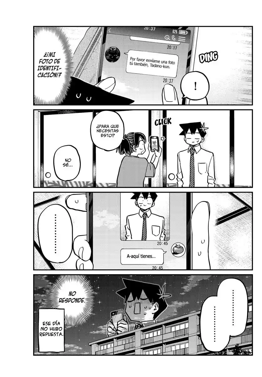 Komi-san wa Komyushou Desu Capitulo 355 página 4