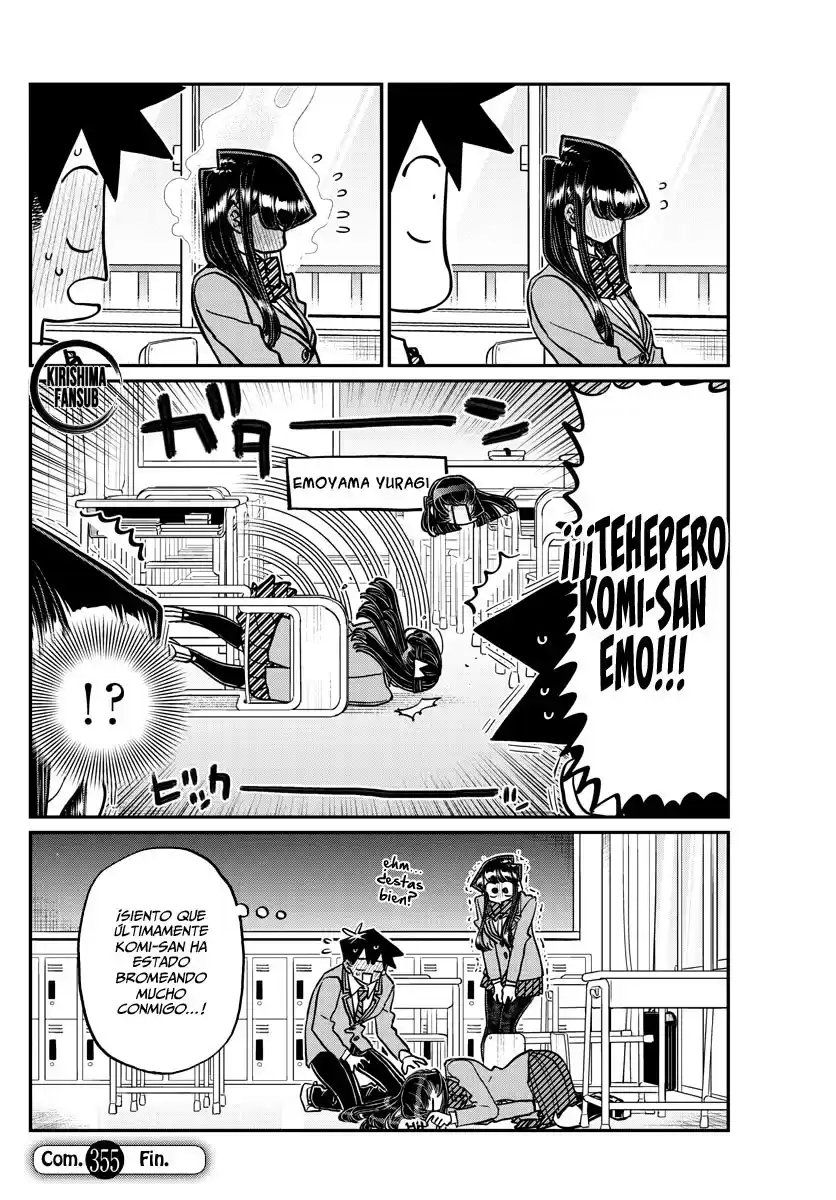 Komi-san wa Komyushou Desu Capitulo 355 página 7