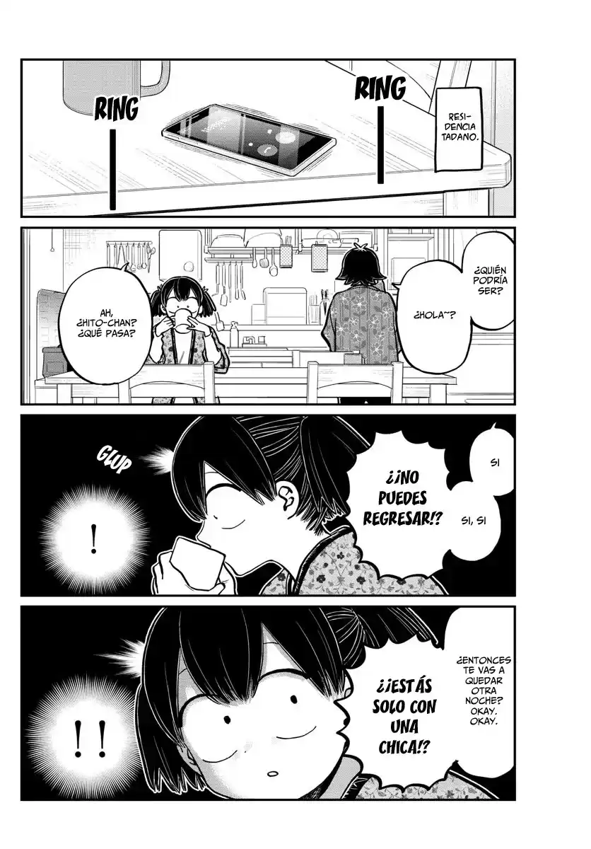 Komi-san wa Komyushou Desu Capitulo 263 página 13