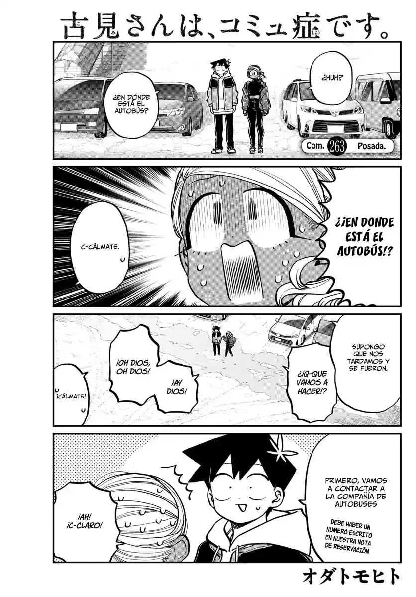 Komi-san wa Komyushou Desu Capitulo 263 página 2