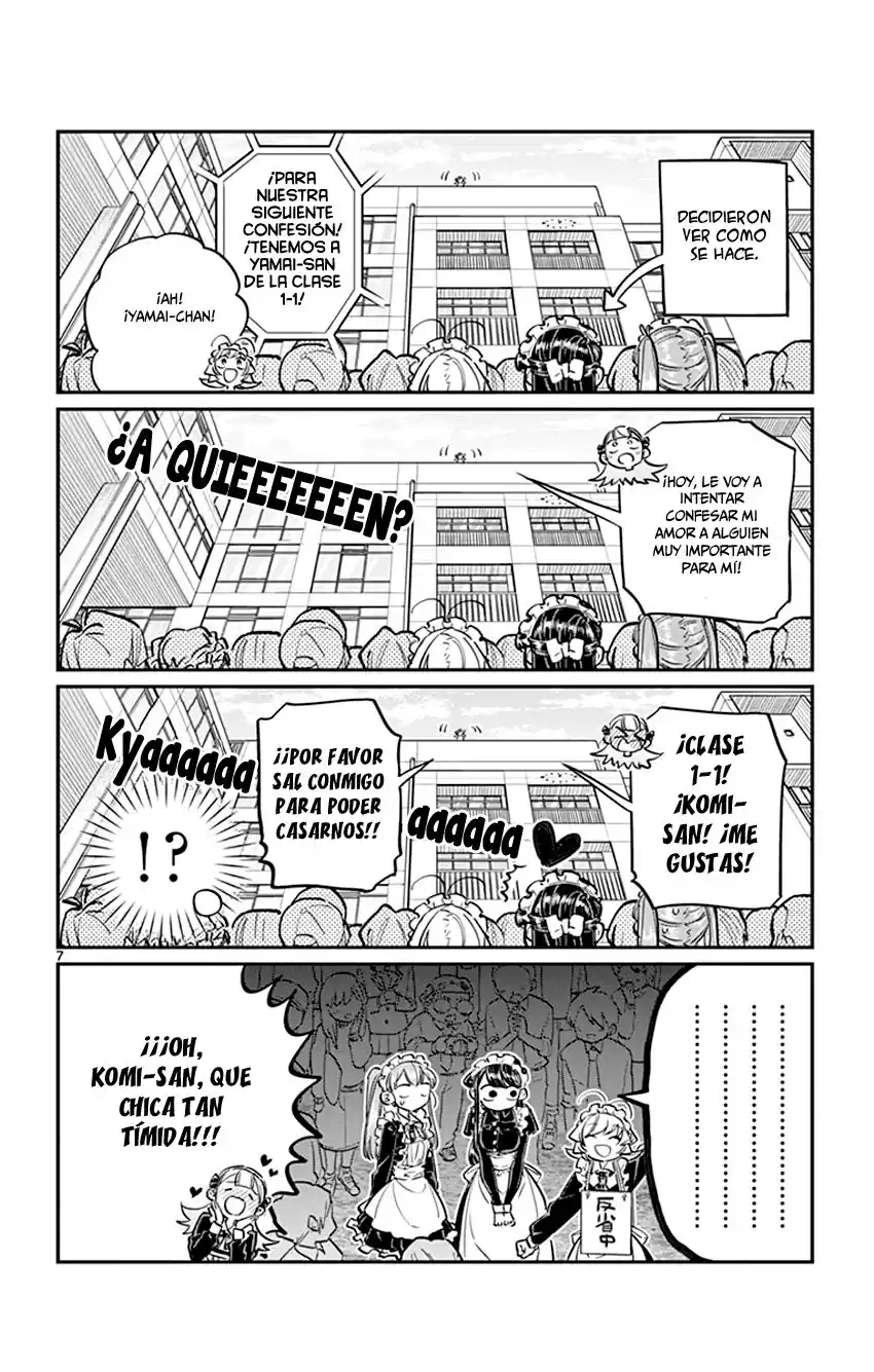 Komi-san wa Komyushou Desu Capitulo 70 página 8