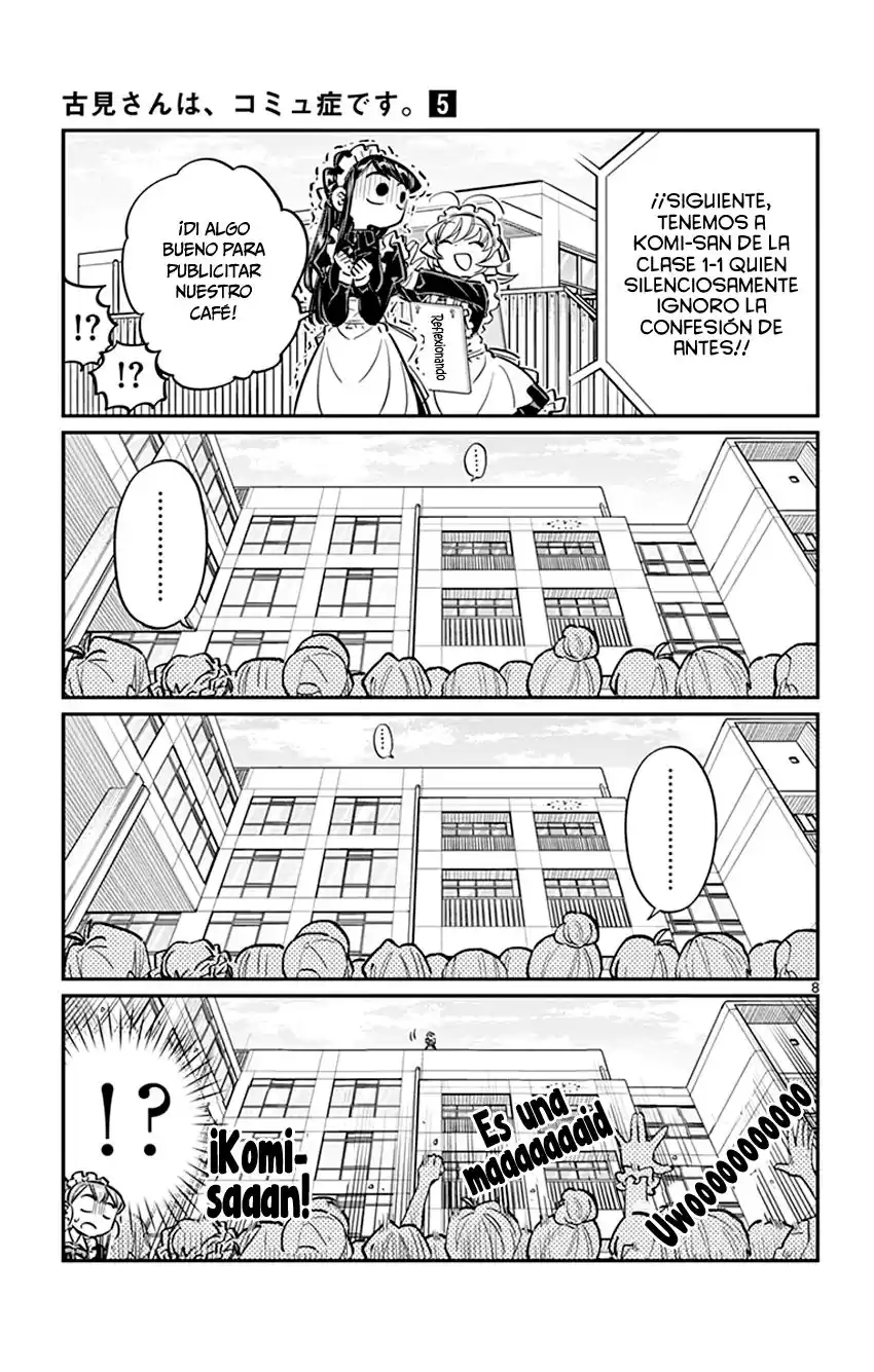 Komi-san wa Komyushou Desu Capitulo 70 página 9