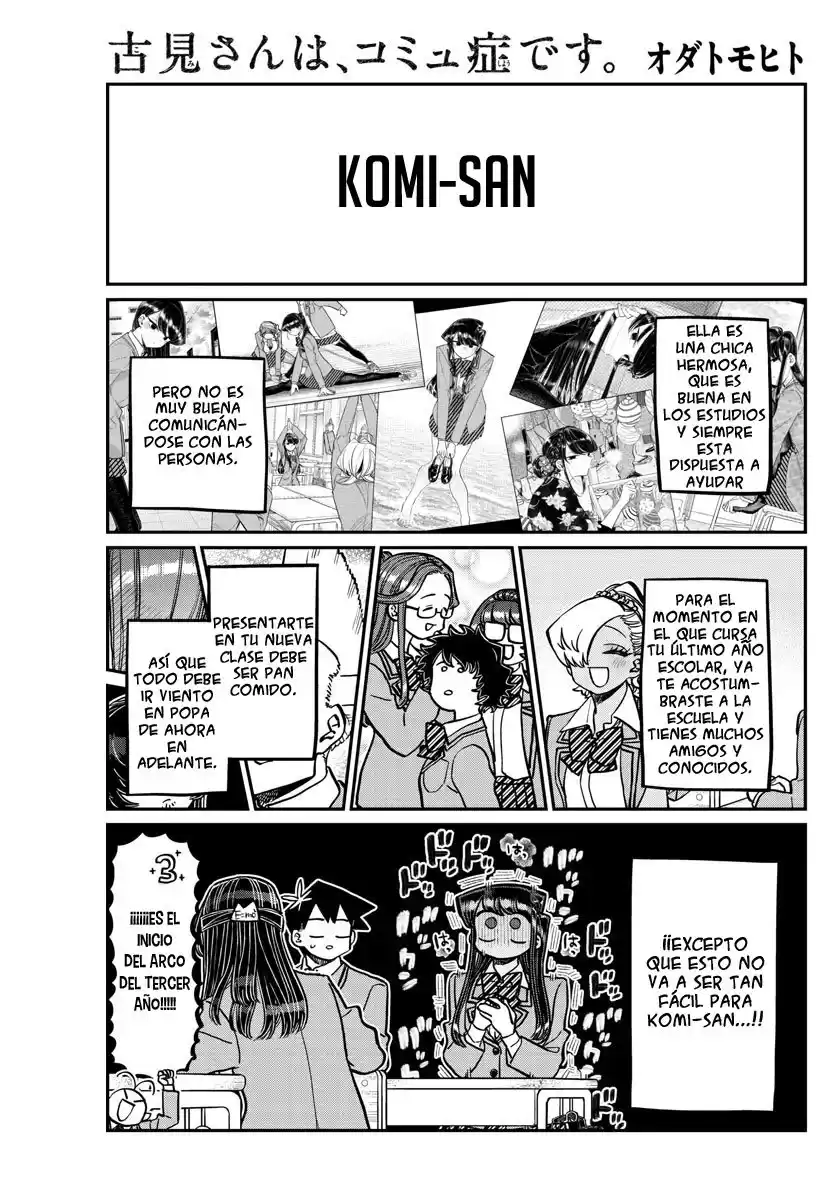 Komi-san wa Komyushou Desu Capitulo 325 página 2