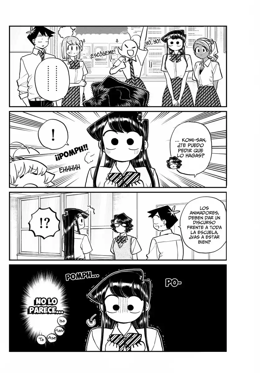 Komi-san wa Komyushou Desu Capitulo 202 página 5