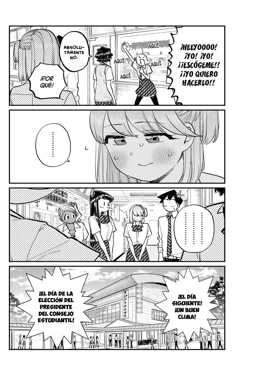 Komi-san wa Komyushou Desu Capitulo 202 página 7