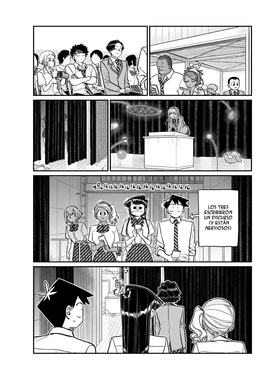 Komi-san wa Komyushou Desu Capitulo 202 página 8